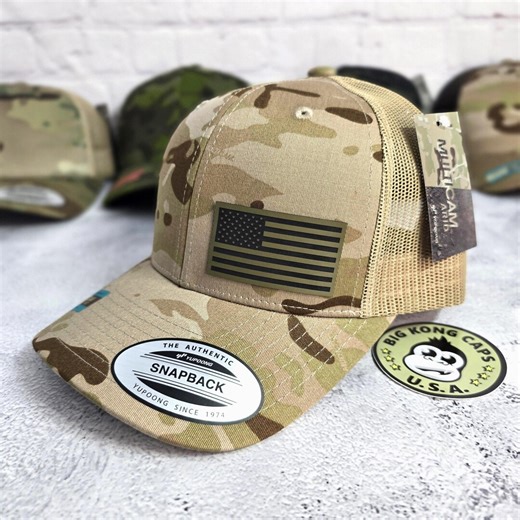 Camo Flag Hat, Tactical USA Dad Hat, Patriotic American Flag Caps, Camouflage Veteran Cap, Grunt Style Apparel, Active Military Surplus Hats - Etsy