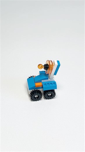 Build a radar vehicle using Lego bricks 【用乐高积木拼一个雷达车】 #lego #legosets #toys #shorts