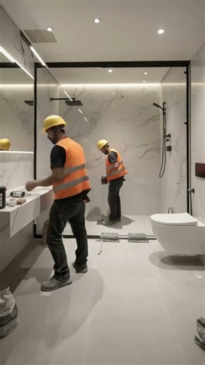 Building a Bathroom from Scratch | From Empty Space to Perfection