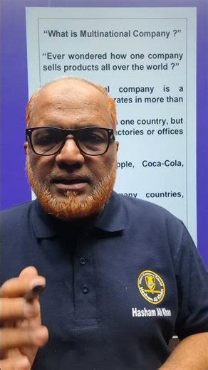 What is a Multinational Company ? I Explained in 30 Seconds I Hasham Ali Khan I #Shorts I