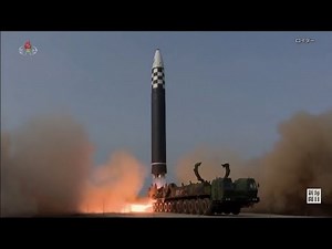 北朝鮮、新型ICBM試射と報道 映像公開
