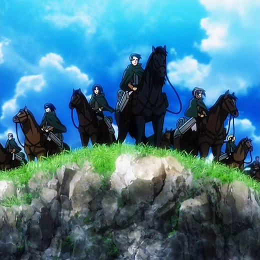 " Scout is happy for the first time 😍🙂‍↕️ " Attack on the #anime #attackontitanseason3