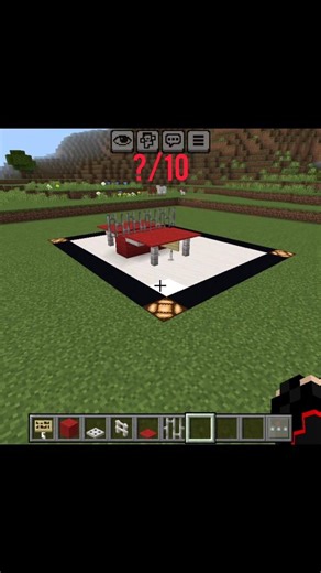 MINECRAFT PING PONG 🏓 TABLE DESIGN #minecraft #shorts
