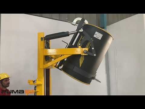 Drum Lifter and Tilter for Metal, Plastic and HDPE drums
