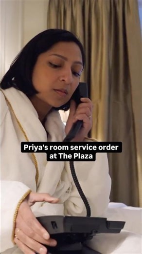 See how The Plaza runs their 24/7 room service operation during the busy holiday season #hotel