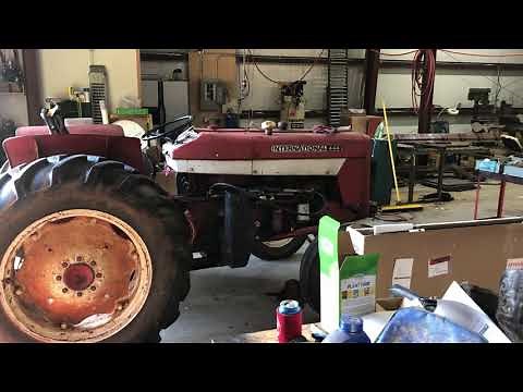 IH 444D hydraulic system