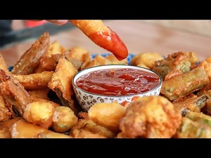 Vegetable Tempura | Easy Vegetarian Recipe | veggies recipe