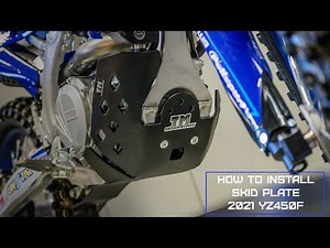 TM Designworks Extreme Skid Plate | How-To Install | 2021 Yamaha YZ450F