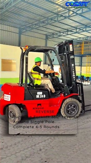 (Track 7) CoSafe EHS Forklift Practical Training | Live Forklift Operator Skills Industrial Training