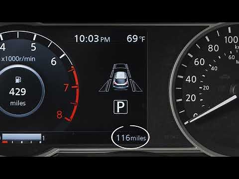 2023 Nissan Kicks - Vehicle Information Display