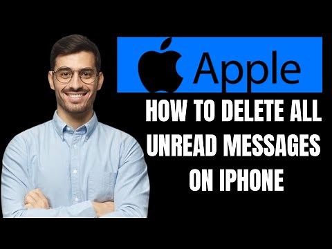 HOW TO DELETE ALL UNREAD MESSAGES ON IPHONE