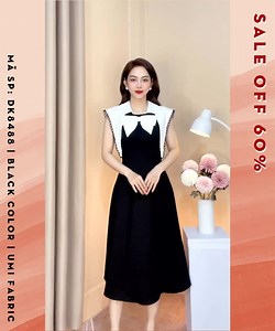 𝐄𝐋𝐋𝐄 𝐃𝐑𝐄𝐒𝐒 – BÍ ẨN VÀ TINH TẾ 👉🏻 Sắc đen luôn là gam màu mang lại cho các quý cô sự quyền lực và bí ẩn. Mẫu đầm 𝐄𝐋𝐋𝐄 𝐃𝐑𝐄𝐒𝐒 mang lại sự tinh tế qua từng chi tiết nhỏ. 👉🏻 Từ dáng váy xòe nhẹ dài che đi tối đa khuyết điểm trên cơ thể. Thiết kế cổ tiểu thư, trang nhã giúp nàng dễ dàng gây ấn tượng với người đối diện. 👉🏻 Những quý cô theo đuổi phong cách nhẹ nhàng, ngọt ngào đừng bỏ qua 𝐄𝐋𝐋𝐄 𝐃𝐑𝐄𝐒𝐒 nhé! | GEMMI