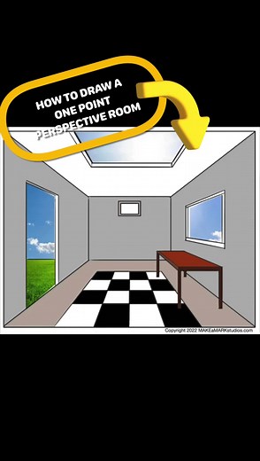 Ever wondered how to draw a 3d room interior? Check out my free guided lesson on my art Ed blog, MAKEaMARKstudios.com. It’s as easy as 1, 2, 3 (with practice of course ). | Make a Mark Studios | Facebook