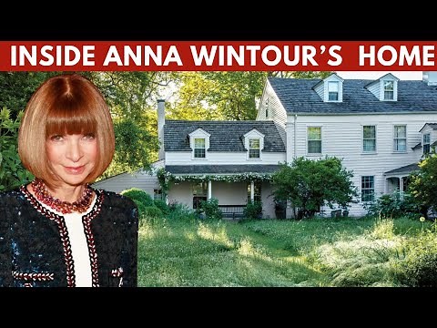 Anna Wintour House Tour in New York | INSIDE Modern Farmhouse in Long Island | Interior Design