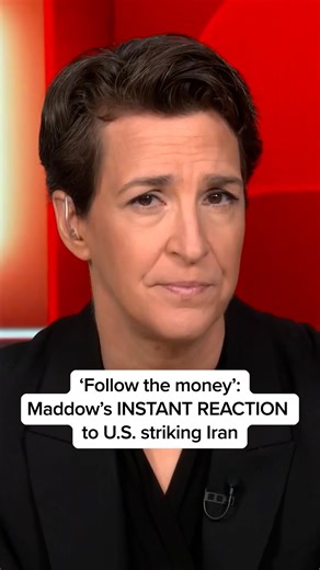 Rachel Maddow shares her instant reaction to the U.S. striking Iran, examines the Trump administration’s explanation for starting a war, and, finding it unconvincing, considers “who benefits” from the action. | MS NOW