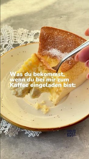 Eierschecke ohne Boden - Familienkost Rezept #backen
