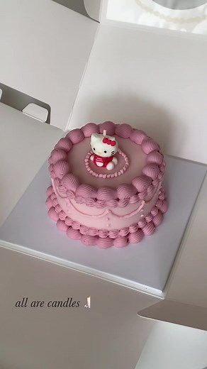 Any Sanrio lovers? 💗 #candle #cakecandle #sanrio #hellokitty #pompompurin #kuromi #cinnamoroll #singapore