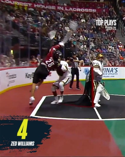 Zed Williams made one of the most athletic plays you will EVER see! 😱 | NLL