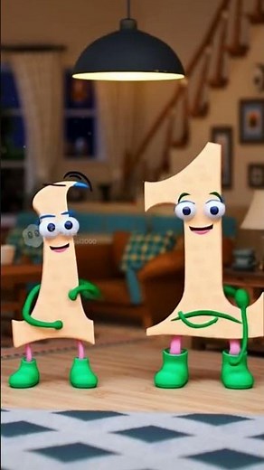 Number Creatures 12 dancing in someone's house SORA AI