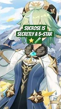 Why Sucrose is secretly a 5-Star ⭐🧪 #animeshorts #animeedit #genshinimpact