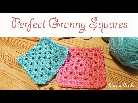 The Perfect Crochet Granny Square - for beginners