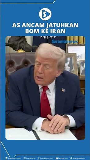 AS Ancam Jatuhkan Bom ke Iran