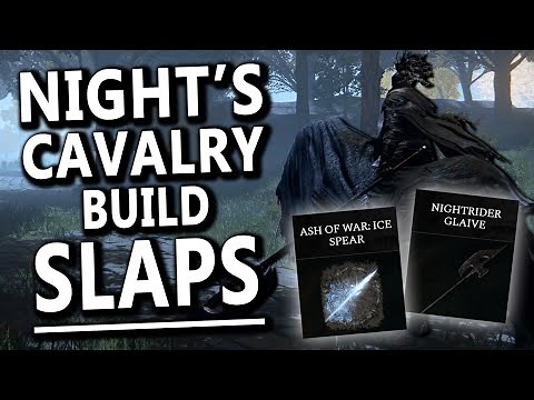 The Nightrider Glaive SLAPS - Nights Cavalry Build in Elden Ring