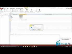 Créez votre 1ère base de données Access