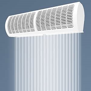 Air curtain,Air curtain fan,commercial indoor air curtains,air curtain machine,outdoor air curtain,powerful air door,air curtain door blower,Quiet and Strong Wind,2 Speed,Wind Direction Adjustable