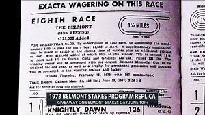3.1K views · 184 reactions | "This might be my favorite giveaway we've ever had" - Andy Serling On Saturday, June 10, Belmont Stakes Day, the first 5,000 fans to pass through the main admission gates at Belmont Park will receive an exact replica pocket program from 1973 Belmont Stakes Day! Tickets ➡ bit.ly/BSRFtickets | Belmont Stakes | Facebook