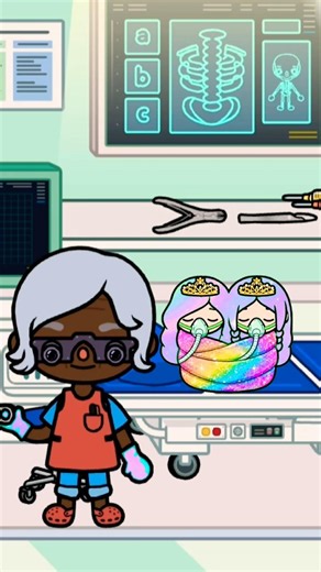 Rainbow Siamese twins😱😡💔🔥🤣 #tocaboca #tocalifeworld #tocabocalovestory #tocaworld #toca