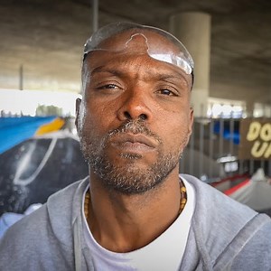 Homeless Man Has Job yet Lives in a Tent in West Los Angeles | Invisible People