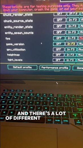 How To Show FPS in Minecraft without using F3 #minecraft #gaming #tutorial