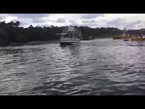Pontoon Boat Flipping Over