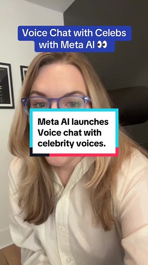 ChatGPT voice chat, there’s a new free AI voice chat in town. Meta AI has voice chat now featuring celebrity voices. #chatgpt #ai #chatgptvoice #metaai #aivoice