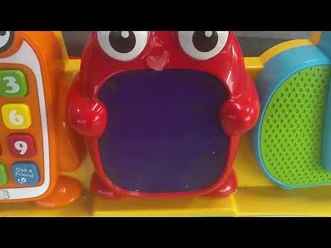 vtech touch & learn activity desk on low batteries