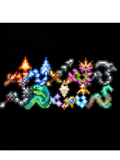 Whips Terraria 1.4.5 (part 2) Hardmode #terraria #145 #summoner #whips #fyp #recommendations #foryou