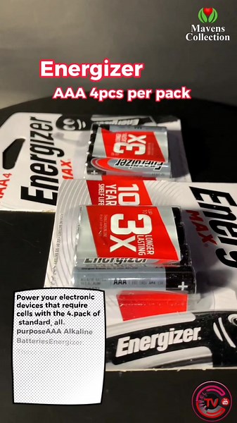 Energizer AAA Batteries - Power Your Devices Now