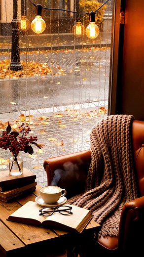 Cozy Autumn Rain Vibes for Reading and Relaxation