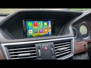 Mercedes E-Class W212 09-11 Retrofitted Wireless CarPlay & Android Auto for 5.8” Display