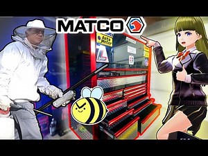 Complete restoration of Matco tool box! Feat Bald faced hornets and Anime! (our mascot)