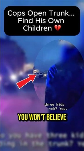 Police Stop Suspected Drunk Driver... Then They Open The Trunk