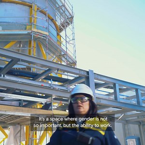 🦺 Ana is a Project Superintendent at our Rincón lithium project in Argentina. 💪 She says anyone can succeed in Rio Tinto – it’s more about your ability to work and contribute. “I left things to choose this job and it’s very nice to feel that the company is with you, develops you and takes care of you," she says. 👪 Our focus on safety, health, well-being and family is why Ana feels so valued and supported. #Rincon #Lithium | Rio Tinto