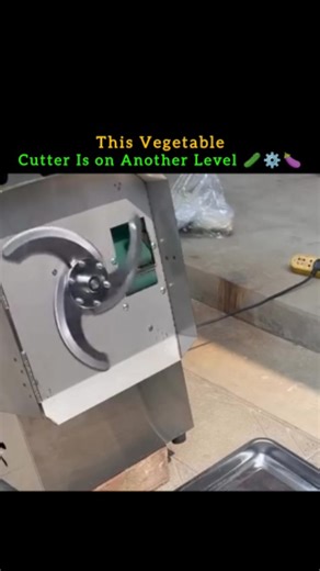 Nova.Pixel on Instagram: "This is an industrial automatic vegetable slicer built for commercial kitchens and food processing units. ⚙️🥕 Designed for speed, precision, and consistency, this machine delivers uniform slices every single time — whether the vegetables are soft or firm. With sharp, durable blades and an automated cutting system, it significantly reduces prep time, labor effort, and human error. Machines like this are essential in restaurants, hotels, cloud kitchens, catering services