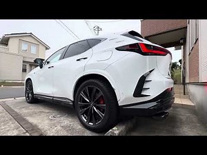 レクサスNX 350h Fスポーツ TRDフルエアロ、マフラー付き