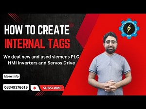 How to Create Internal Tags in Wonderware Intouch| SCADA Training on Wonderware Intouch