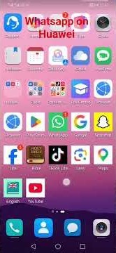 How to install whatsapp on Huawei including other playstore apps