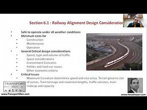 Chapter 5 | Section 6 | Railway Alignment Design