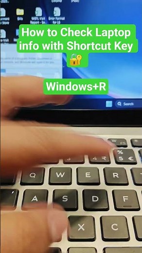 How to check Laptop info with Shortcut Key 🔐 #windows #techtech #techtech #computer #laptopvspc