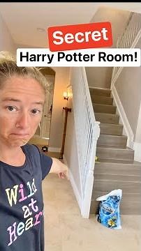 SECRET Harry Potter Room..😮